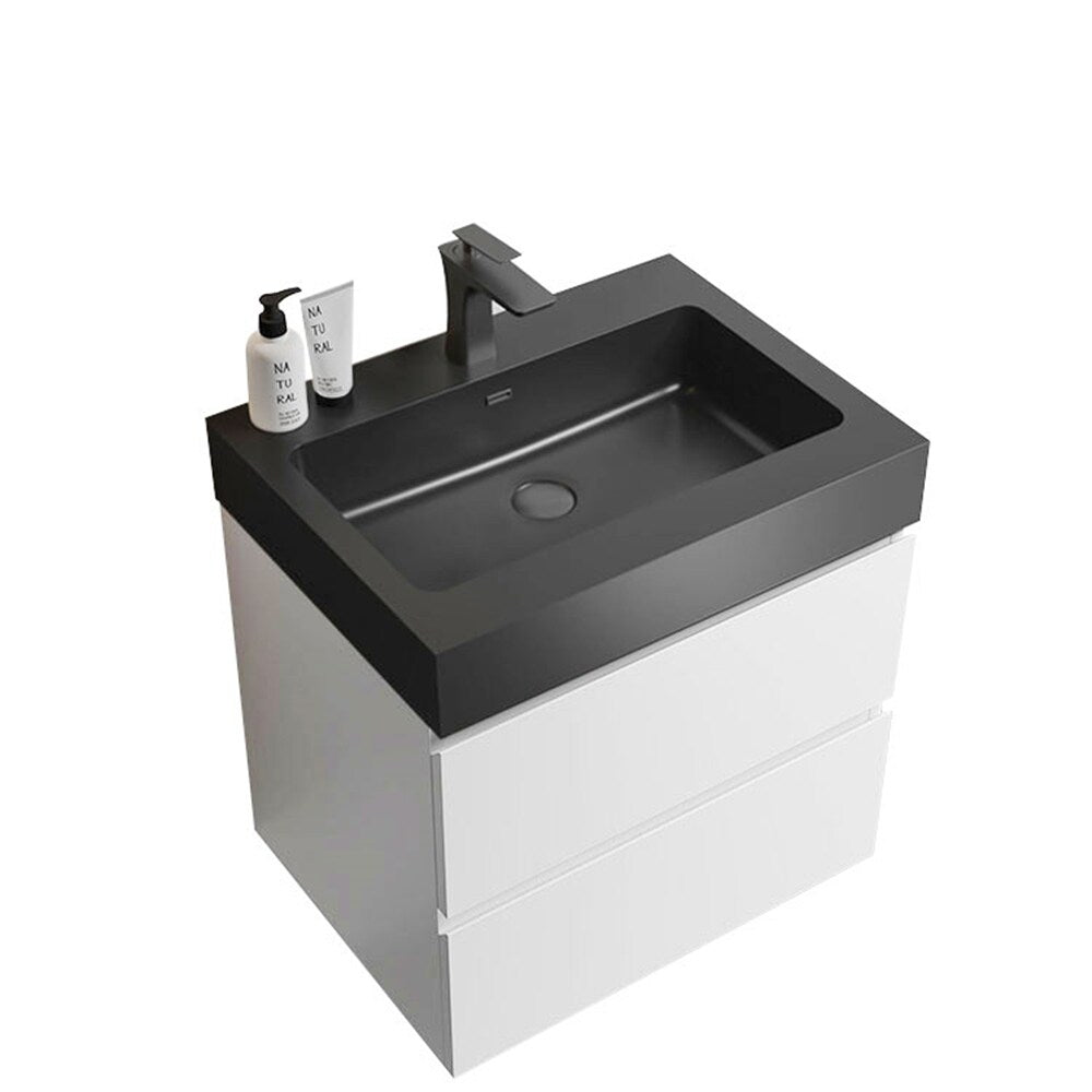Storage Wall Mounted Floating Bathroom Vanity with Sink