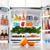 StorageBud Stackable Fridge Organizer Bins