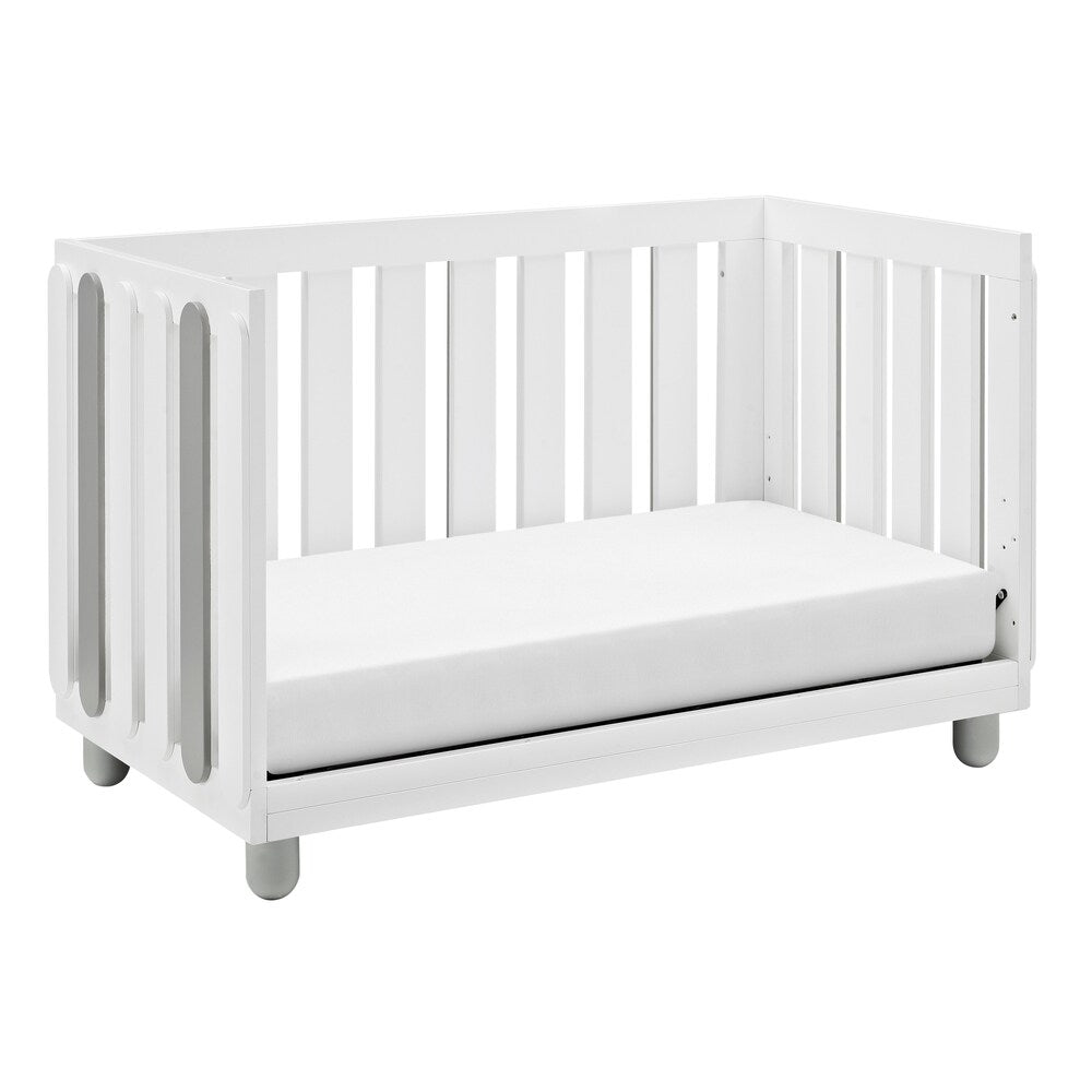Storkcraft Sienna 3-in-1 Convertible Crib with Adjustable Height Mattress for Infant or Toddler