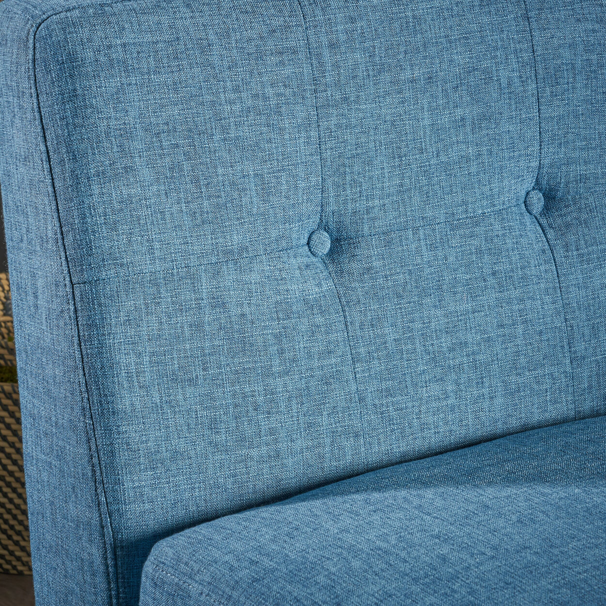 Stormi Tufted Chaise Lounge by Christopher Knight Home