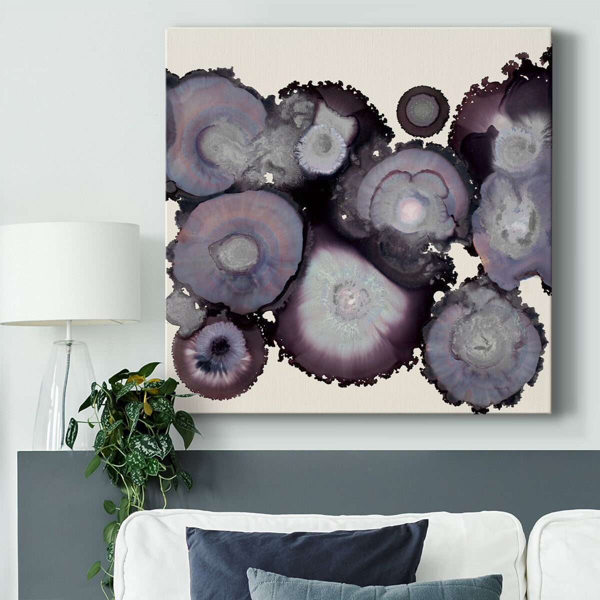Stormy-Gallery Wrapped Canvas