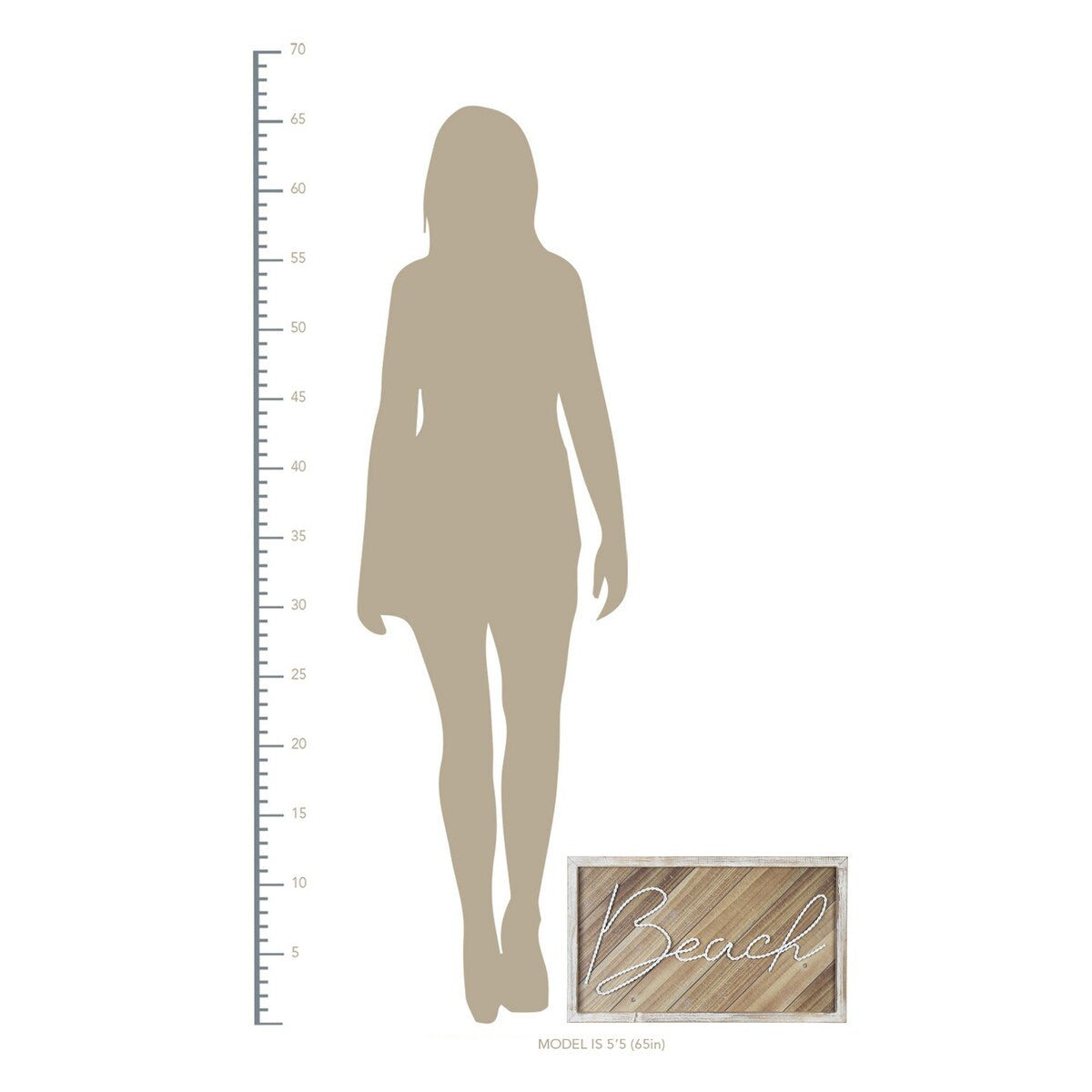 Stratton Home Decor Beach Wall Art - 20.00 X 1.00 X 12.00