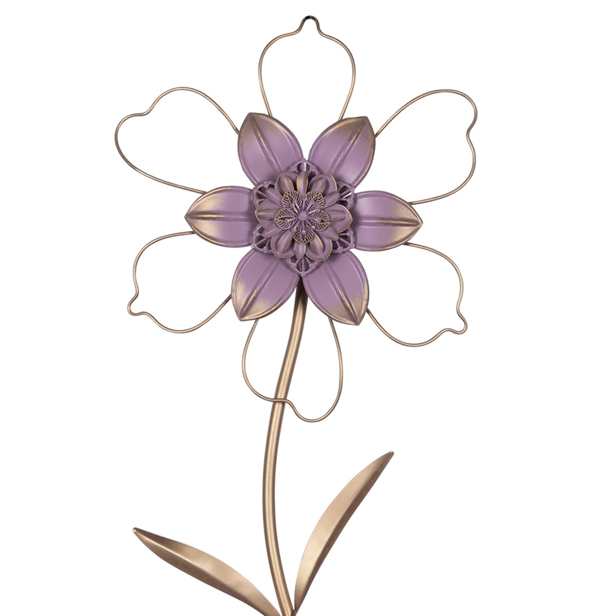 Stratton Home Decor Farmhouse Single Stem Flower Botanical Wall Decor