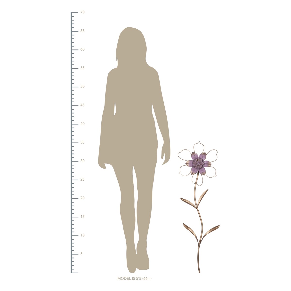 Stratton Home Decor Farmhouse Single Stem Flower Botanical Wall Decor