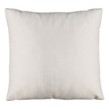 Stratton Home Decor White Tweed 18" Square Pillow