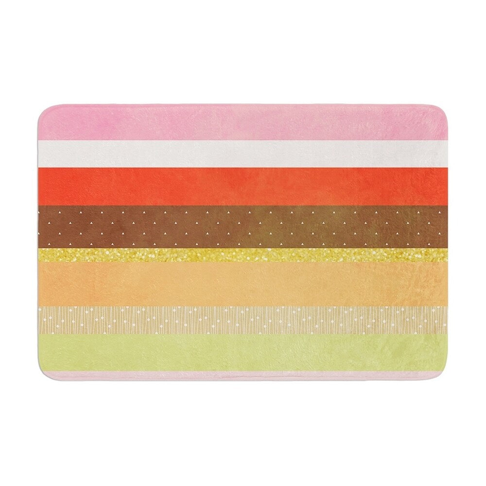 Strawberringo "Mix" Memory Foam Bath Mat