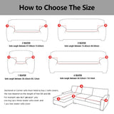 Stretch Sofa Slipcover Couch Cover Furniture Protector for 3-Seater - 70" - 90"