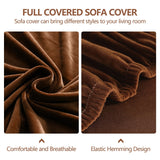 Stretch Sofa Slipcover Couch Cover Furniture Protector for 3-Seater - 70" - 90"