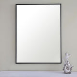Strick & Bolton Posey Rectangular Metal Mirror