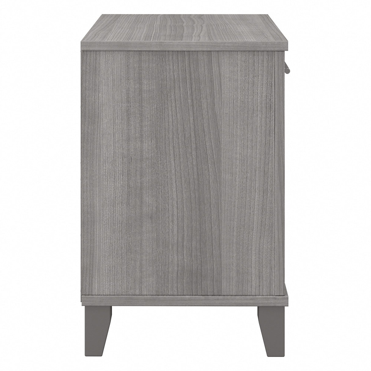 Transitional Grey Ash Nightstand