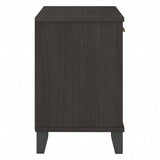 Transitional Grey Ash Nightstand