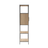 SEI Furniture Nettleton Contemporary Tall Bar Cabinet w/ Wine Storage