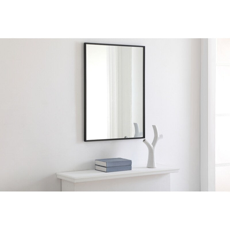 Strick & Bolton Posey Rectangular Metal Mirror