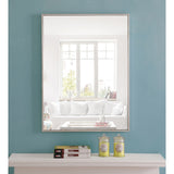 Strick & Bolton Posey Rectangular Metal Mirror