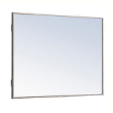 Strick & Bolton Posey Rectangular Metal Mirror