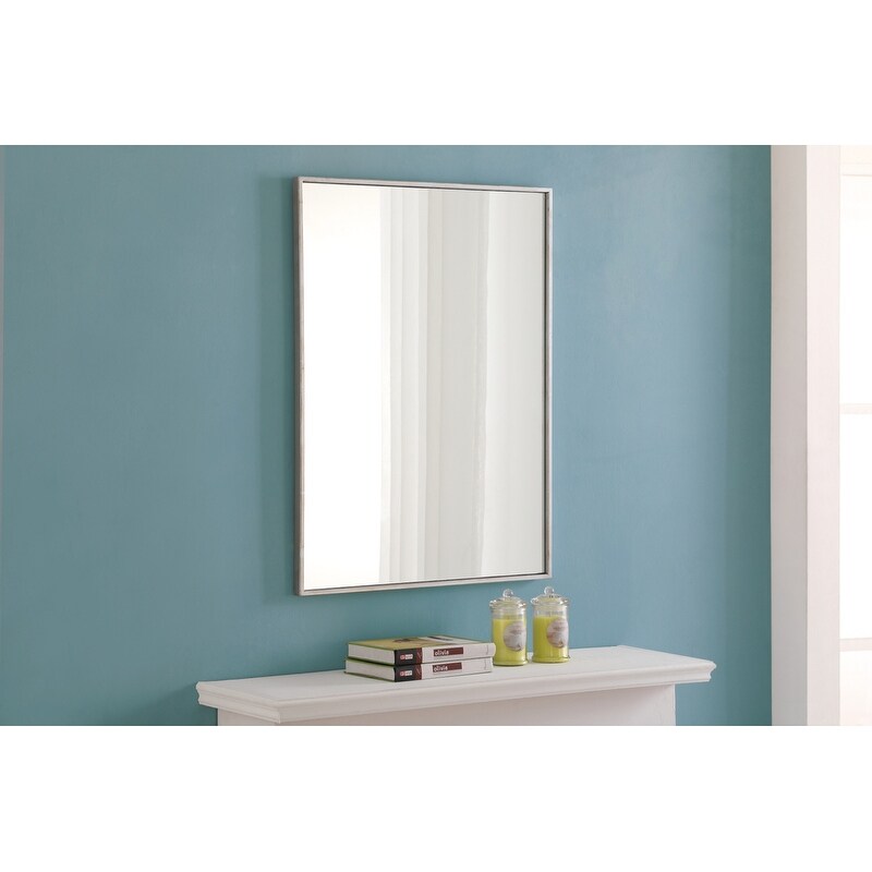 Strick & Bolton Posey Rectangular Metal Mirror