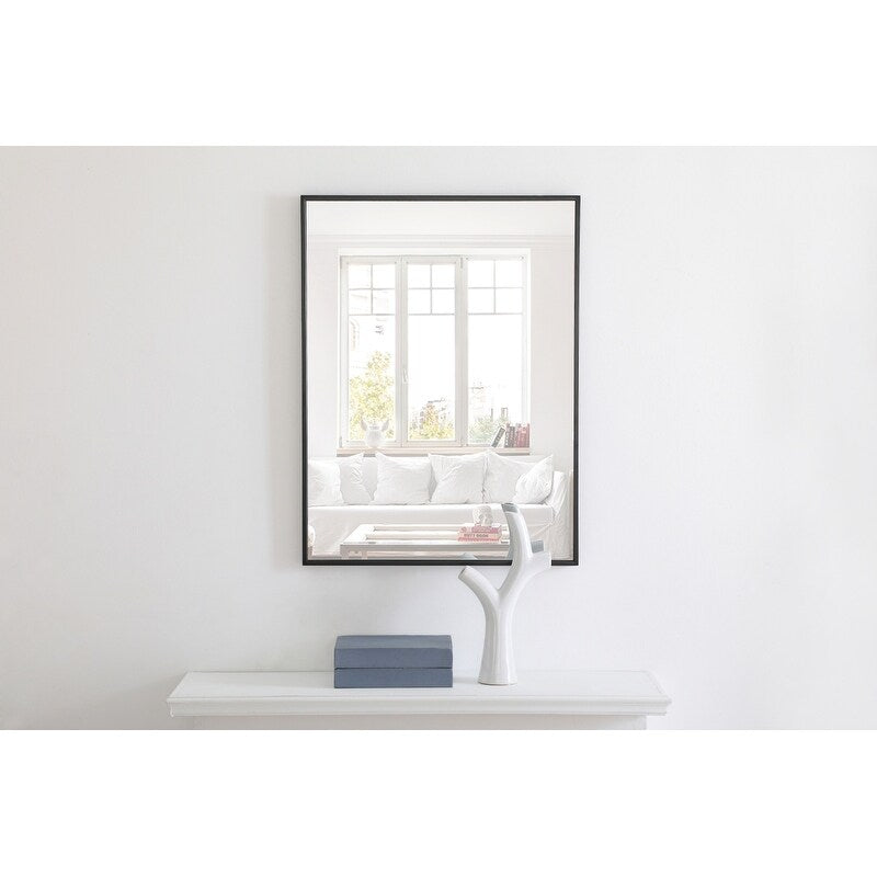 Strick & Bolton Posey Rectangular Metal Mirror