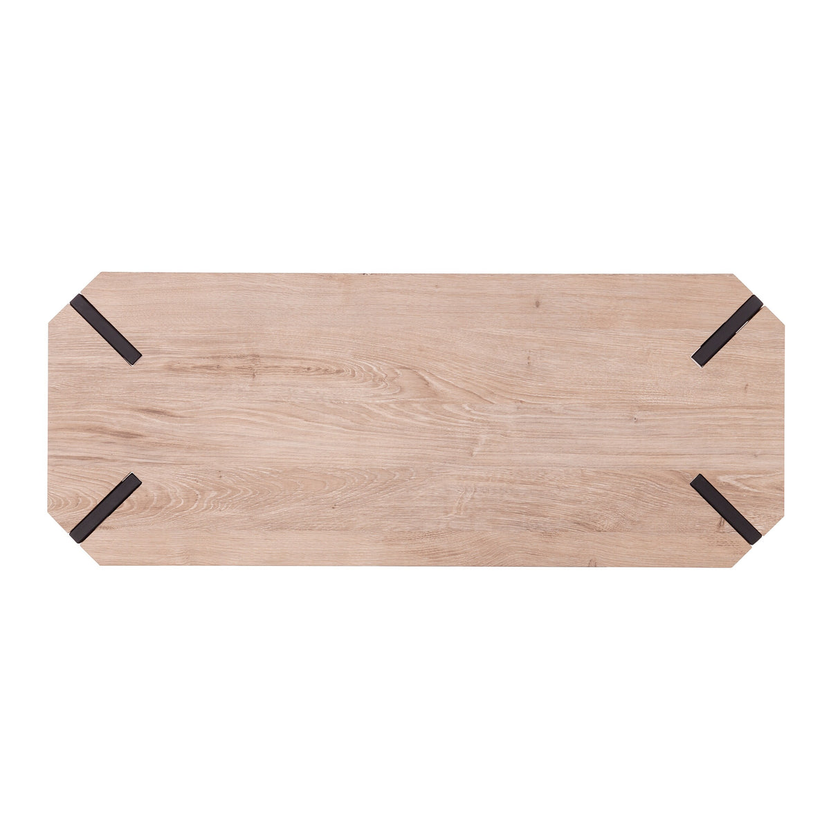The Gray Barn Tierney Modern Farmhouse Natural Wood Console Table