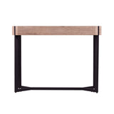 The Gray Barn Tierney Modern Farmhouse Natural Wood Console Table
