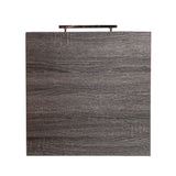 SEI Furniture Waterson Transitional Black Wood Nightstand