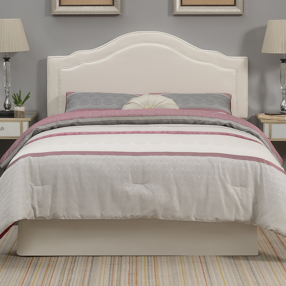 Steve Silver Evan Queen Upholstered Headboard