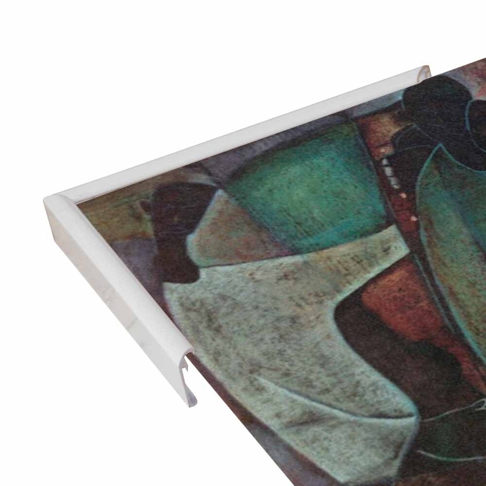 Strings-WILTOL132671 Framed Print 16.75"x40" by William Tolliver