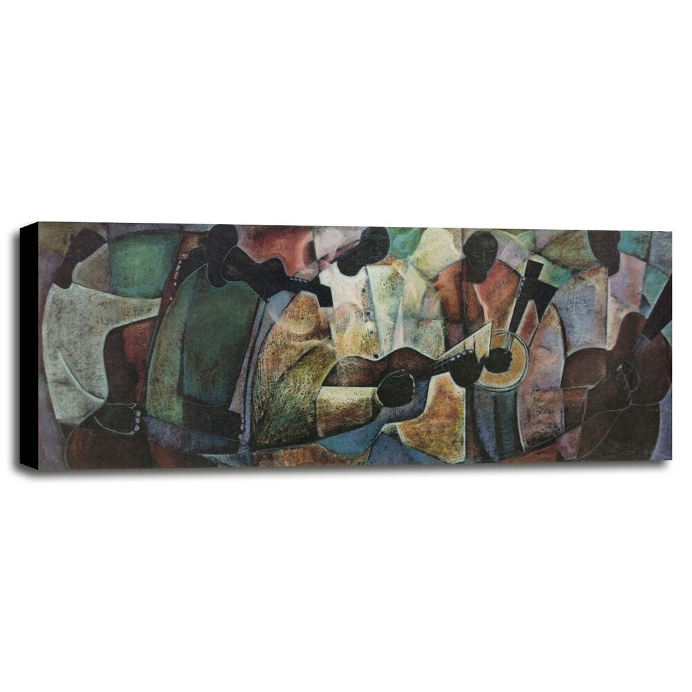 Strings-WILTOL132671 Framed Print 16.75"x40" by William Tolliver