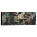 Strings-WILTOL132671 Framed Print 16.75"x40" by William Tolliver