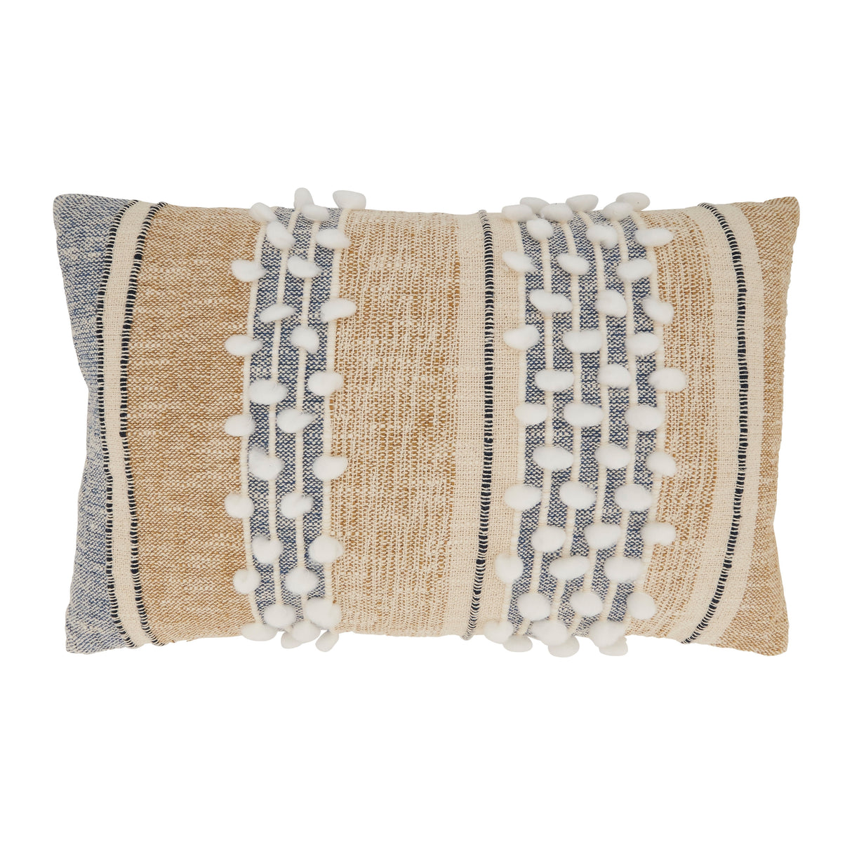 Stripe Serenity Woven Throw Pillow