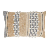 Stripe Serenity Woven Throw Pillow