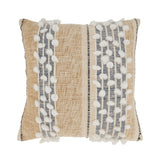 Stripe Serenity Woven Throw Pillow