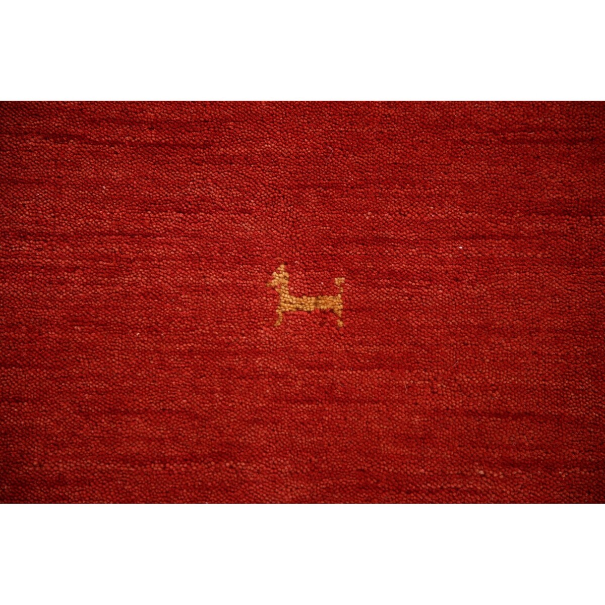 Striped Gabbeh Oriental Area Rug Hand-knotted Living Room Wool Carpet - 8'10" x 12'0"