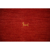 Striped Gabbeh Oriental Area Rug Hand-knotted Living Room Wool Carpet - 8'10" x 12'0"