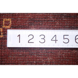 Striped Gabbeh Oriental Area Rug Hand-knotted Living Room Wool Carpet - 8'10" x 12'0"