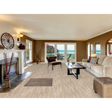 Striped Modern Gabbeh Square Area Rug Handmade Wool Carpet - 2'11" x 3'1"