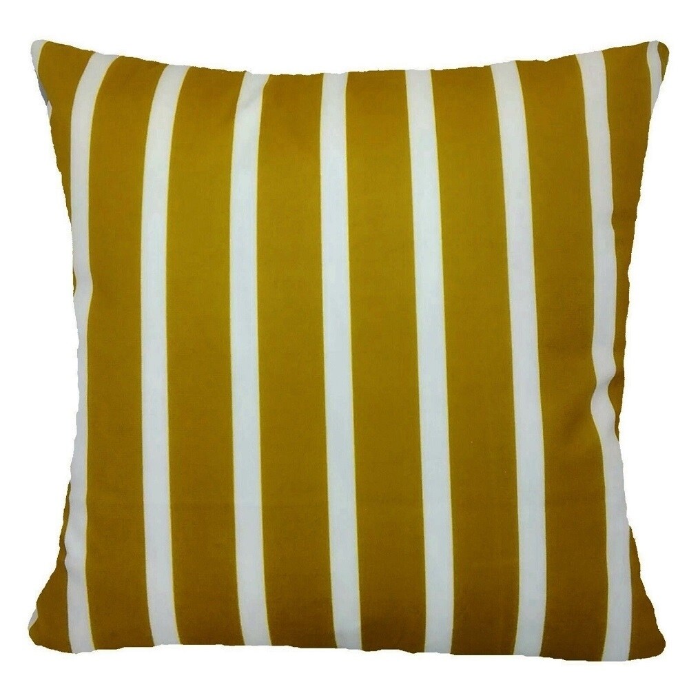Striped Premium Throw Pillow (#03) Case 18" x 18"