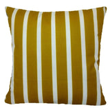 Striped Premium Throw Pillow (#03) Case 18" x 18"