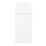 Striped Storage Cabinet with 4 Doors, Adjustable