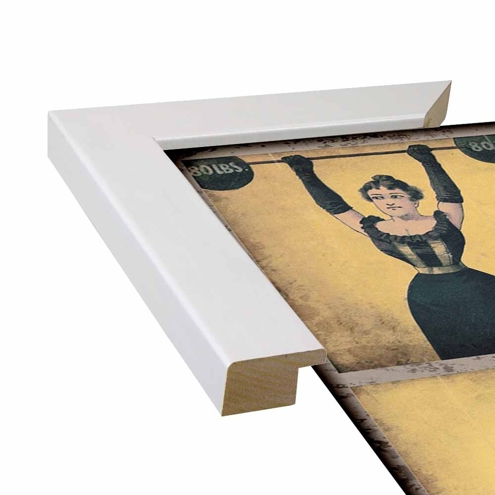 Strong Woman-VINAPP132505 Framed Print 16.75"x16.5" by Vintage Apple Collection
