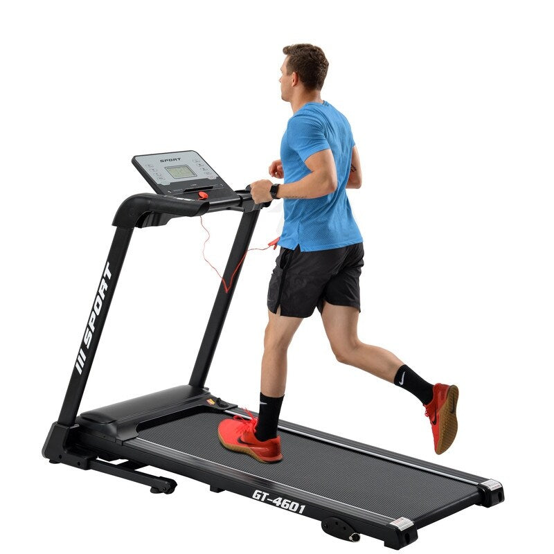 Stronger 2.25hp treadmill home gym with Speaker,Aux and USB input - Medium