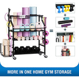 Sttoraboks Weight Rack for Dumbbells, Dumbell Rack, Weight Stand, Home Gym Storage Rack for Kettlebells, Yoga Mat
