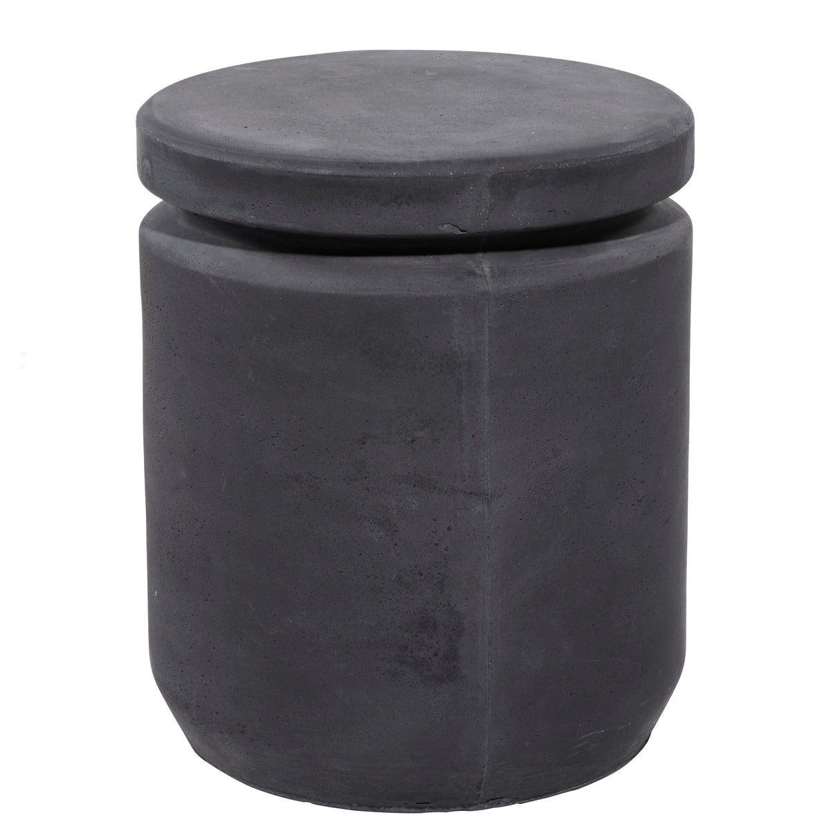 Fiber clay Industrial Outdoor Stool 17 x 15 x 15