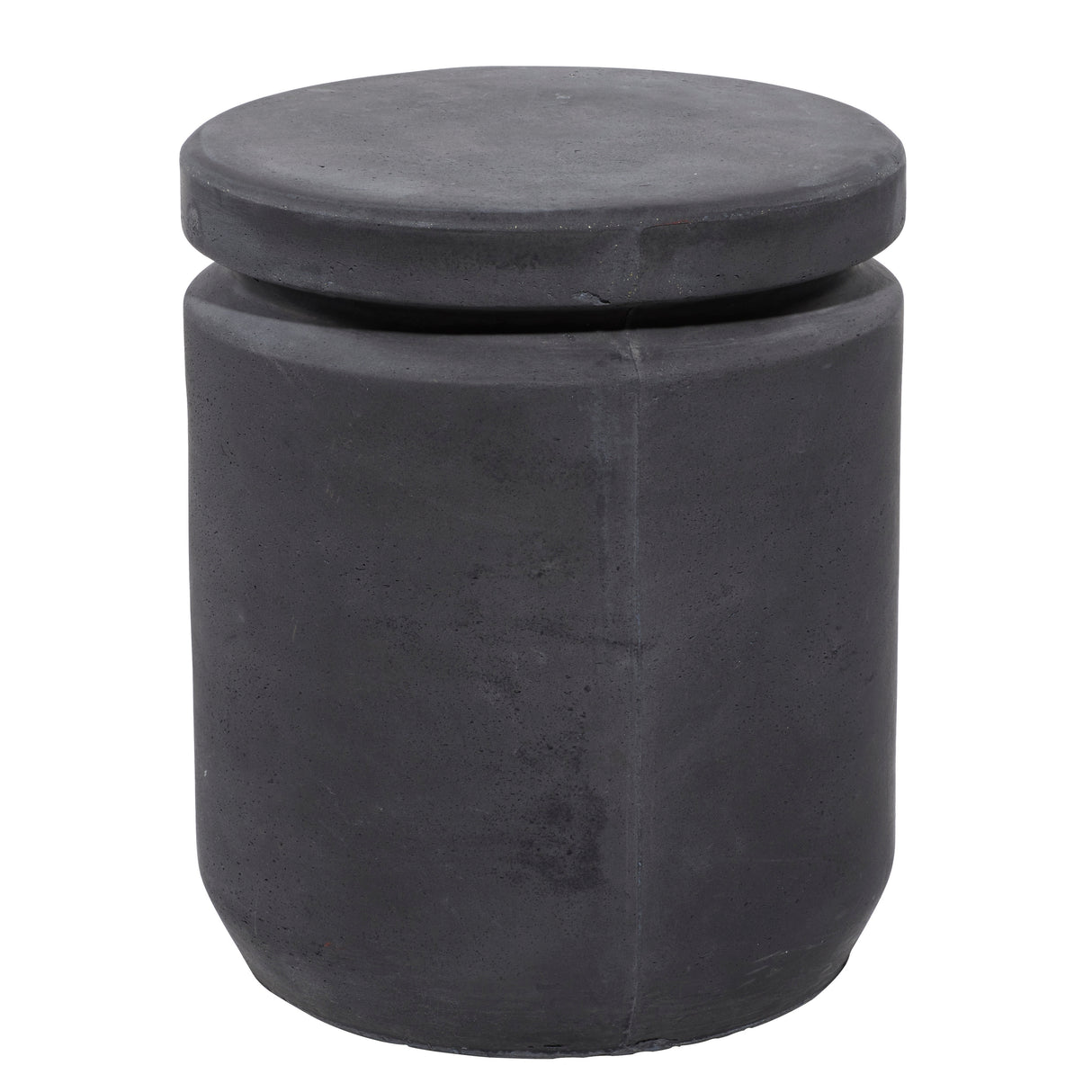 Fiber clay Industrial Outdoor Stool 17 x 15 x 15