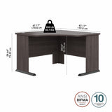 Studio A 48W Corner Computer Desk by Bush Business Furniture