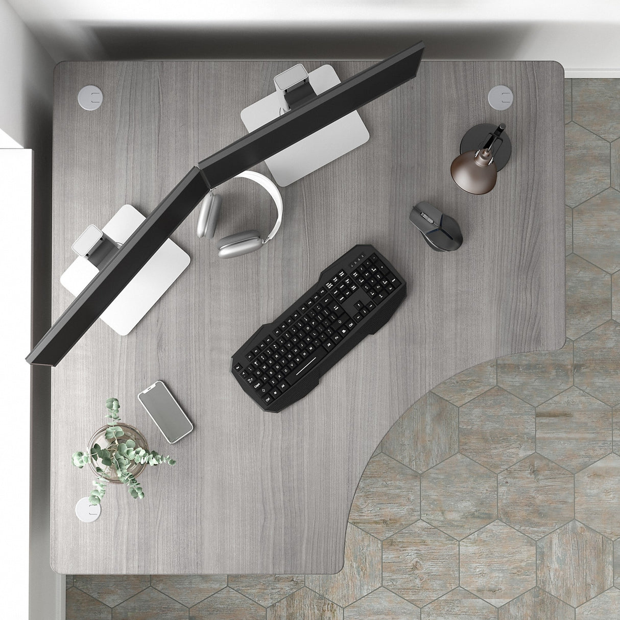 Studio A 48W Corner Computer Desk by Bush Business Furniture
