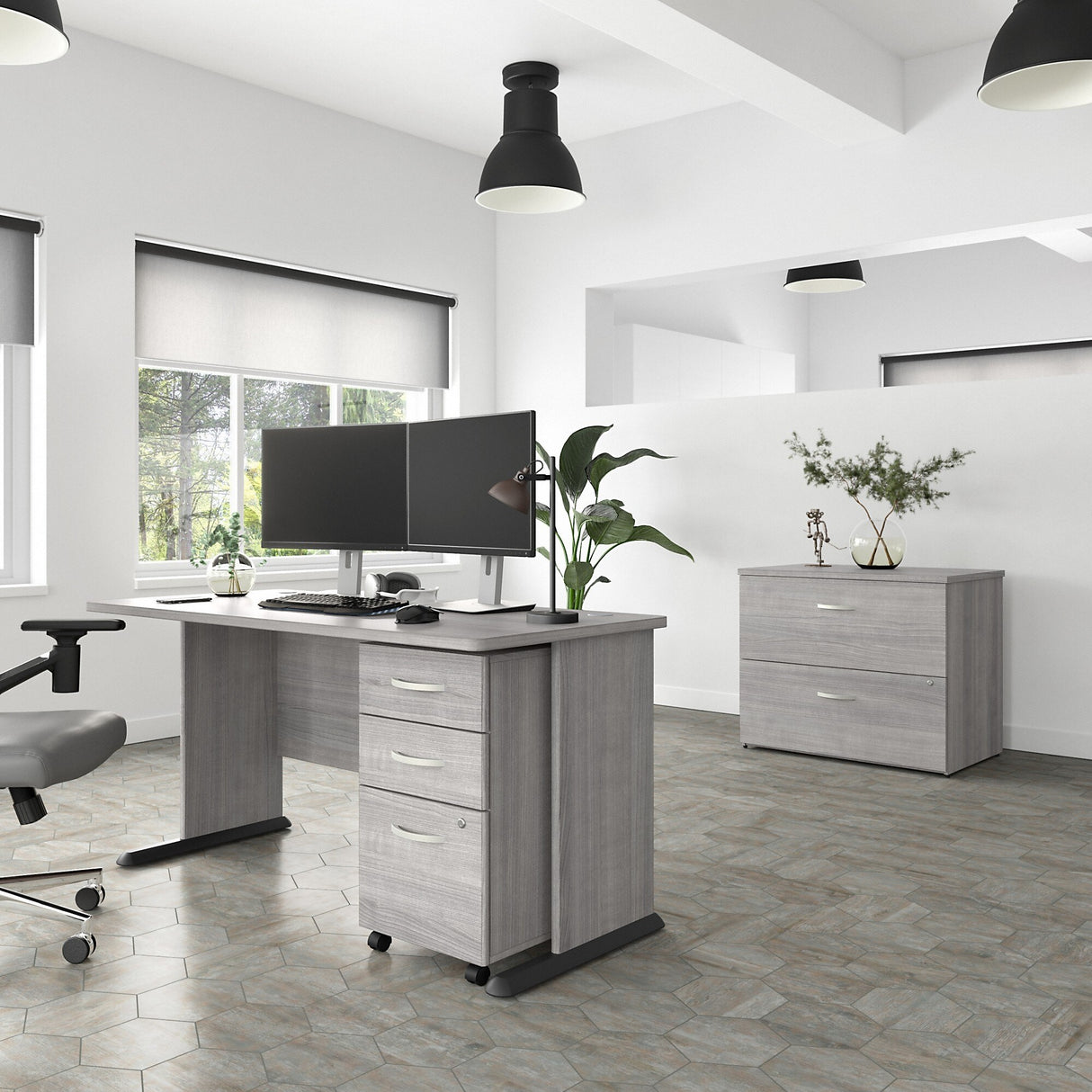 Studio A 60W Computer Desk by Bush Business Furniture