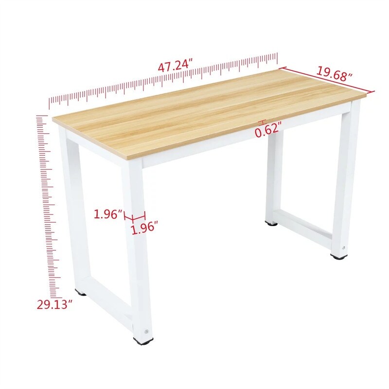 Study Workstation Home Office Shelf