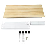 Study Workstation Home Office Shelf