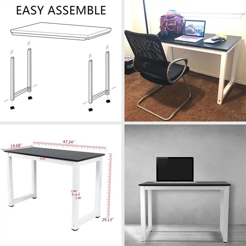 Study Workstation Home Office Shelf