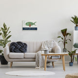 Stupell Brush Your Teeth Fish Wall Plaque Art Design by Katie Doucette